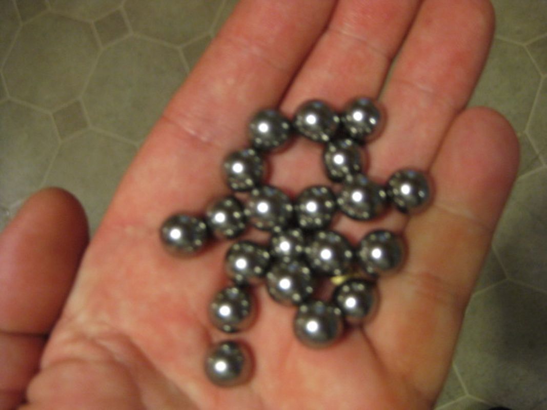 100PCS: 1/4" inch .25"  Precision Chrome Steel Round Bearing Balls  *USA Seller!