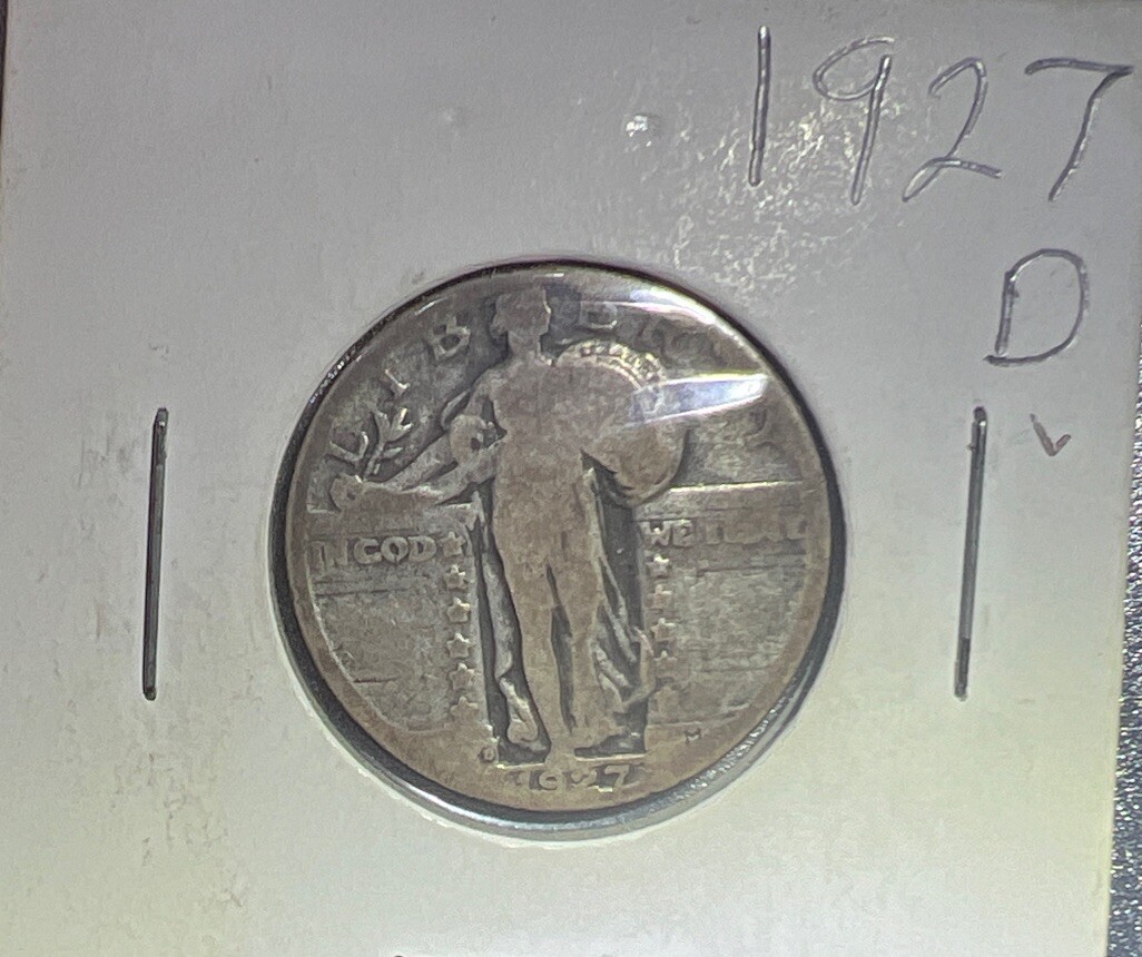1927 D 25C Standing Liberty Quarter