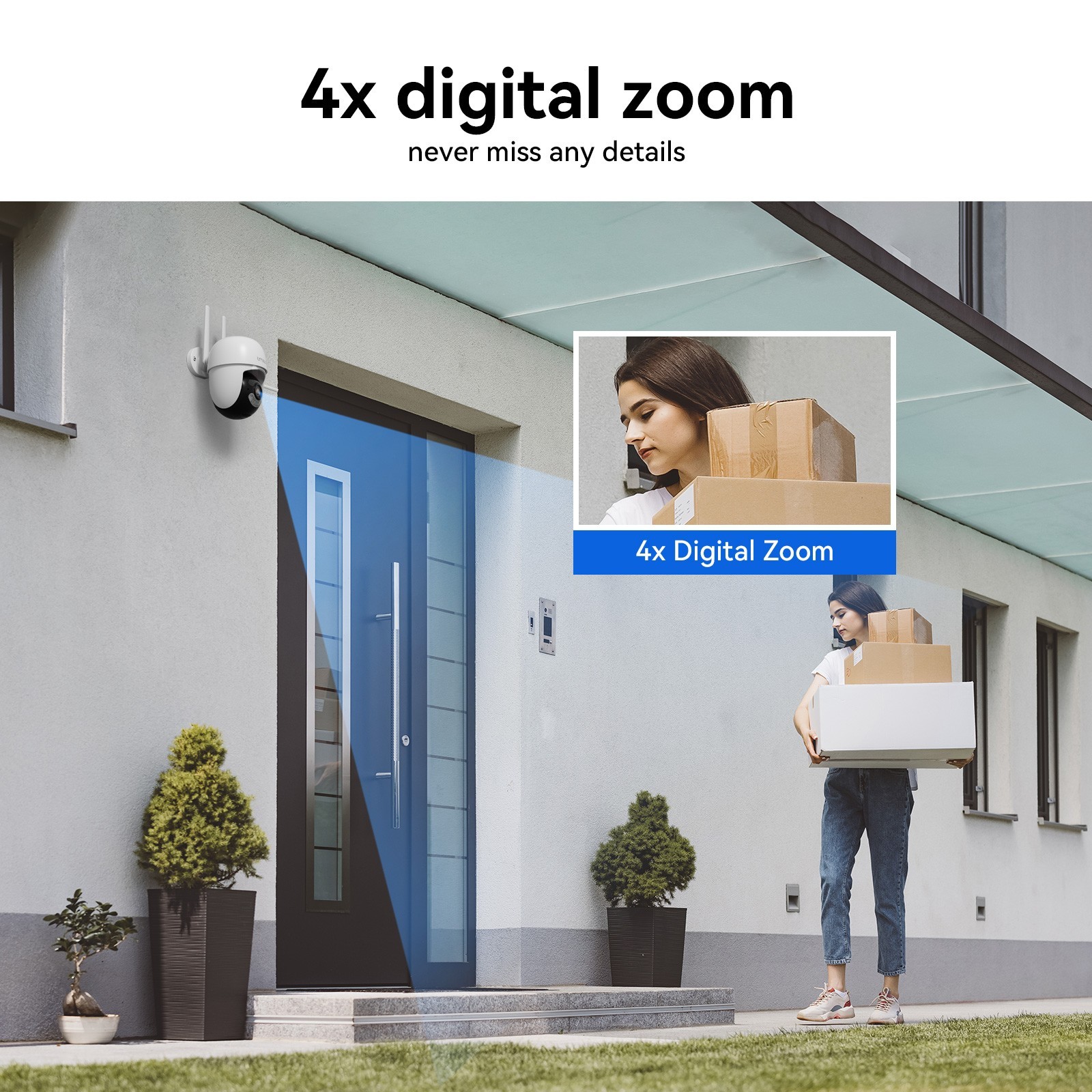 8MP Wireless Security Camera System WiFi Outdoor IP 10CH NVR with 12''Monitor