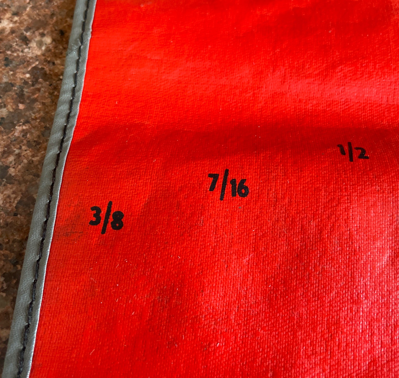 SNAP ON C-93D RED KIT BAG POUCH ROLL 9 POCKETS *VINTAGE