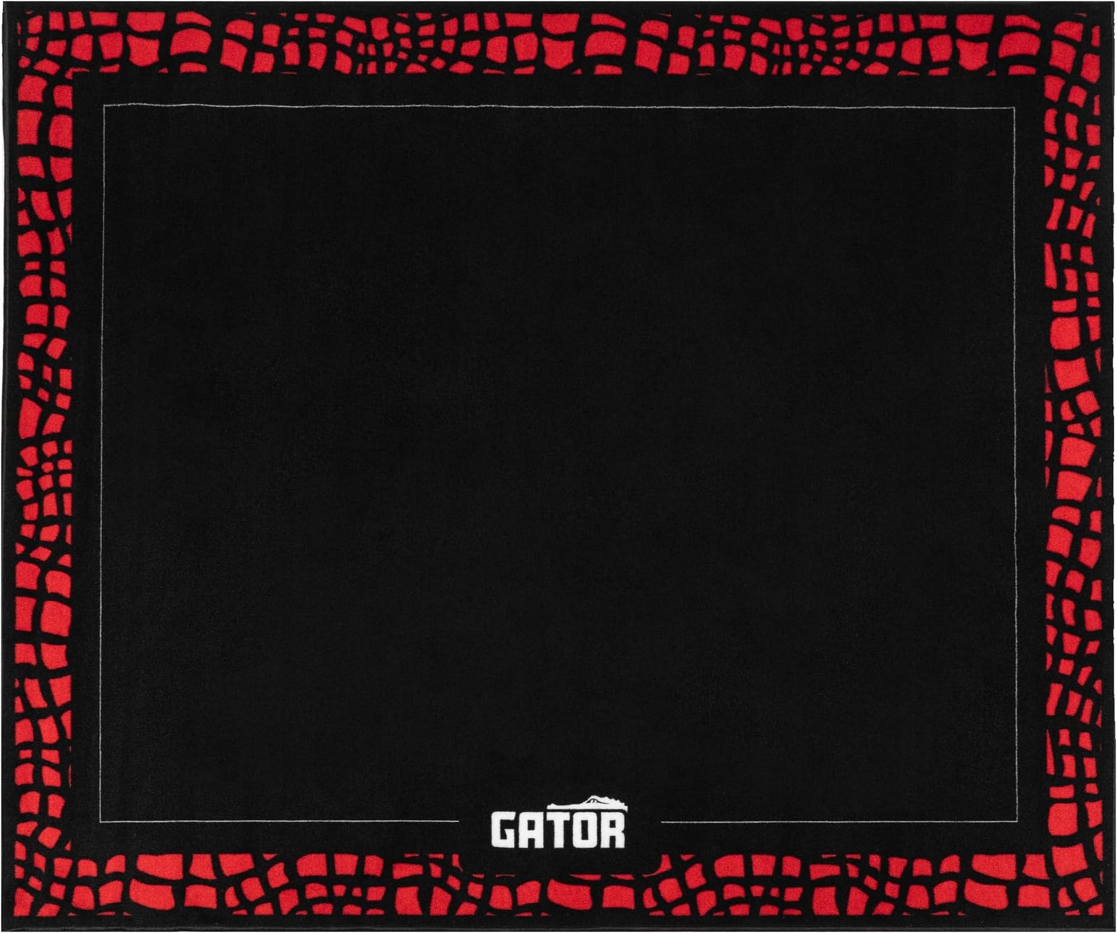 Gator Cases Drum Rug with Non-Slip Grip Backing, 78" x 66" Size, Safe for All...