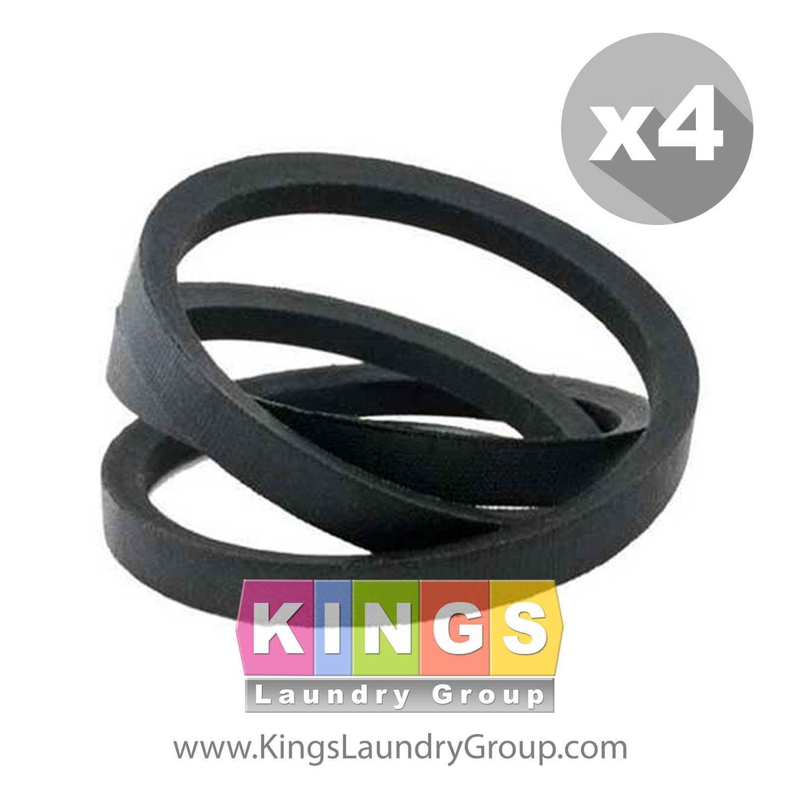 4 PACK 9040-077-001 DEXTER Motor Belt DL2X30 DDAD30 - Replaces 9040-073-005