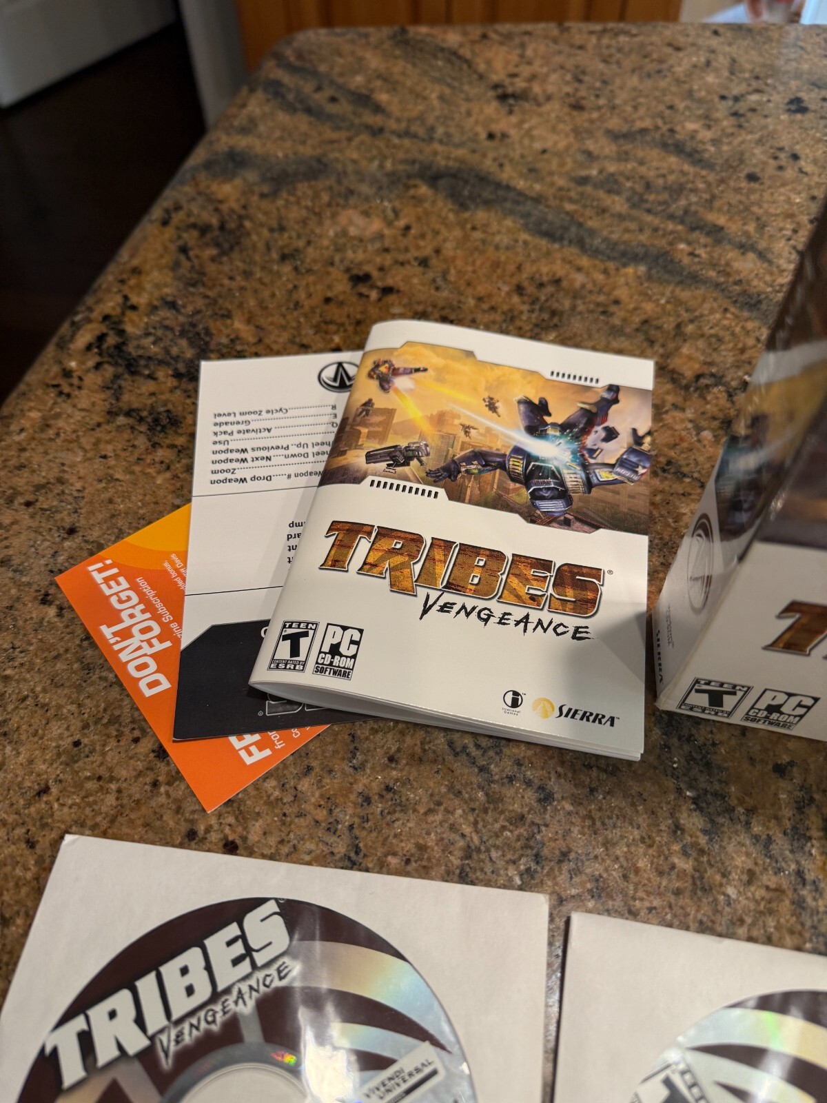 Tribes: Vengeance (PC CD-ROM, 2004) NICE FREE SHIPPING