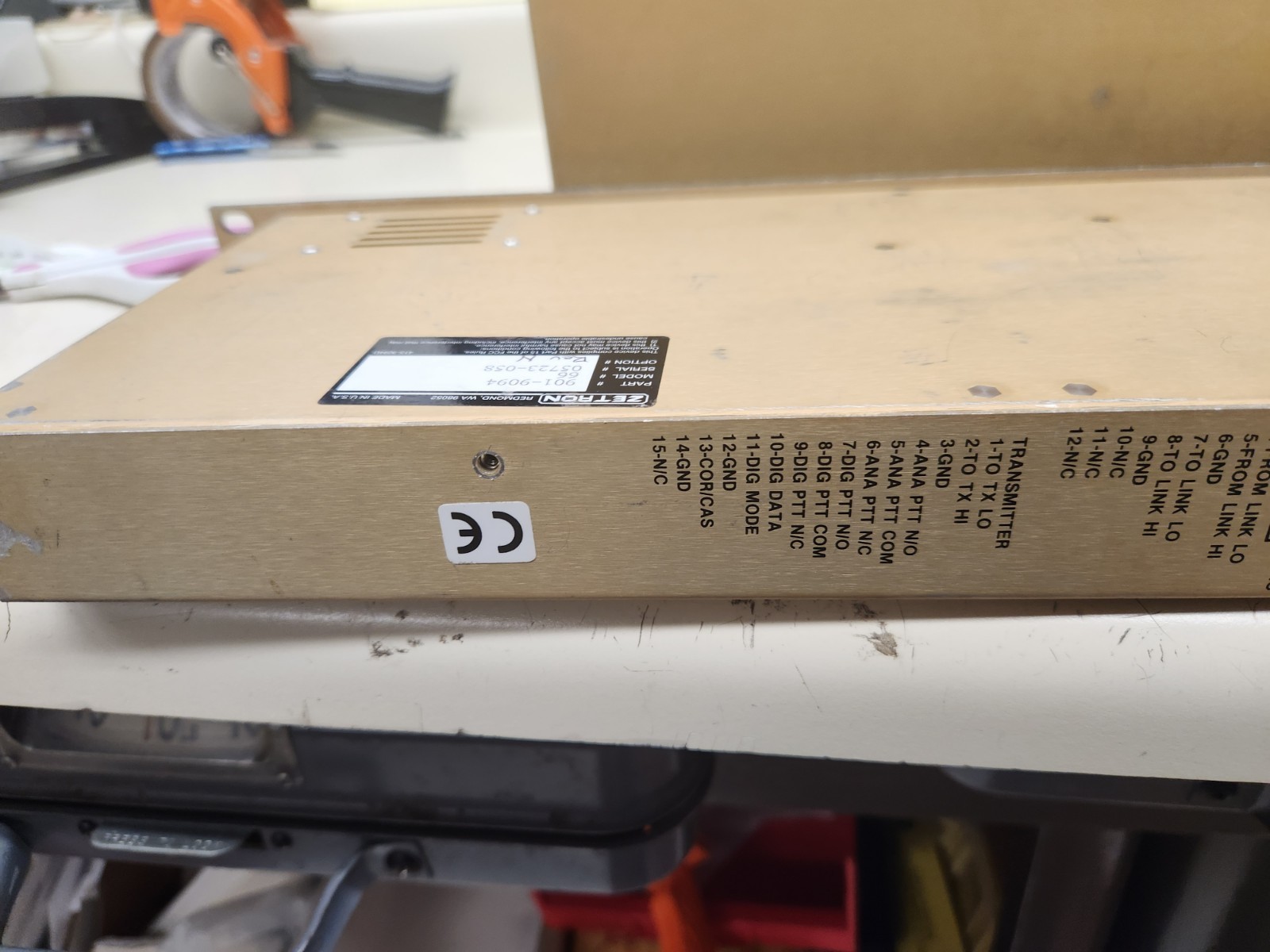 Zetron Model 66 Transmitter Paging Controller