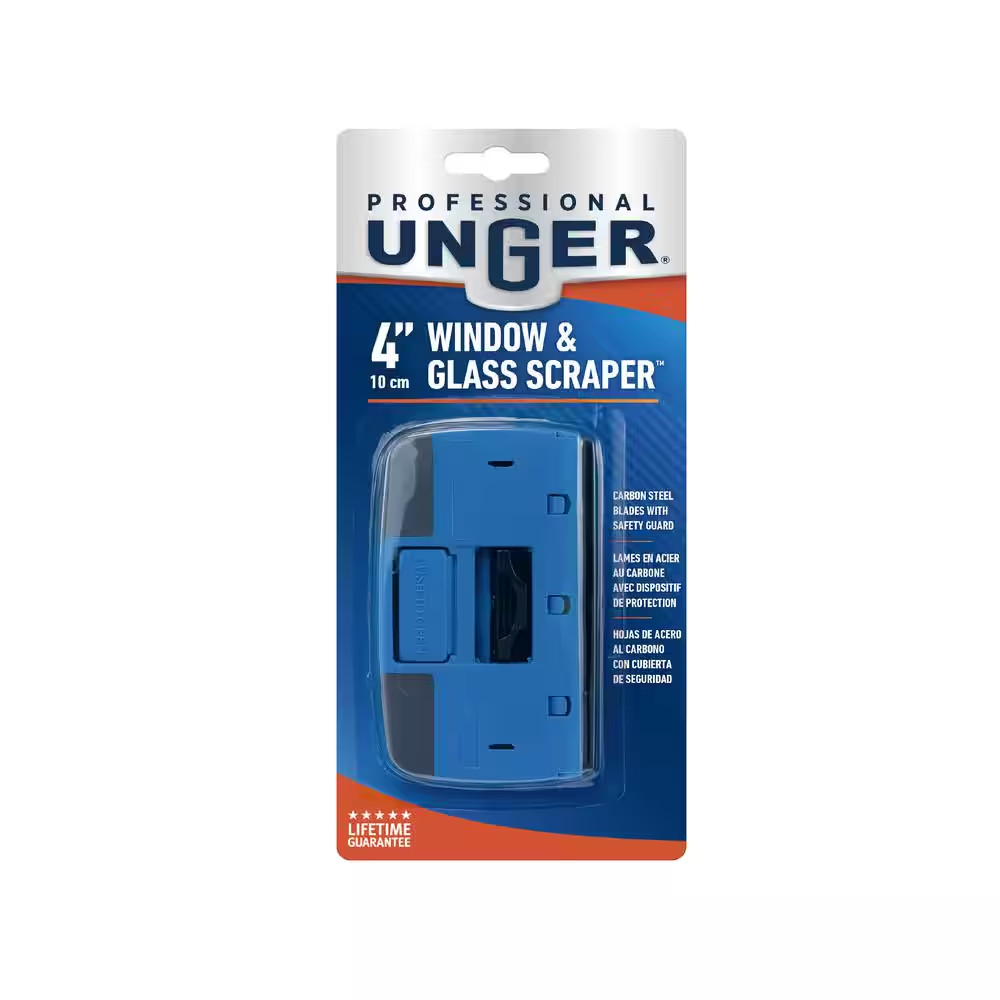4 In. Window Scraper with Steel Blades
