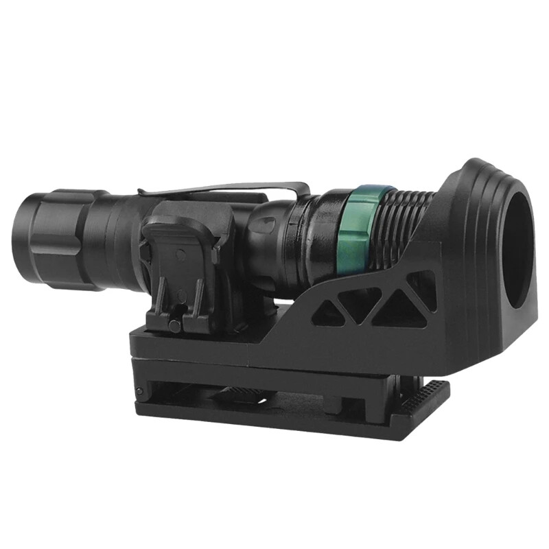 Tactic Flashlight Holsters Rotatable Lever Side Lock Quick Torch