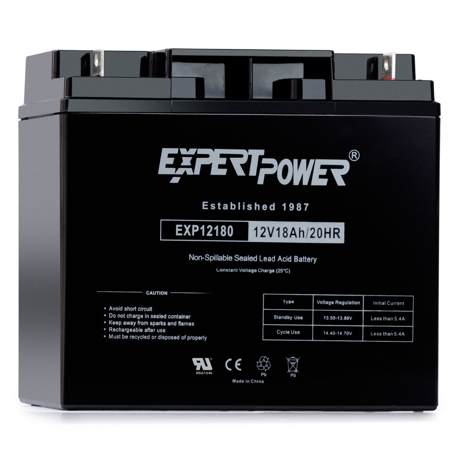 12V 18AH BATTERY BOOSTER PAC ES2500, SLA,VRLA RECH