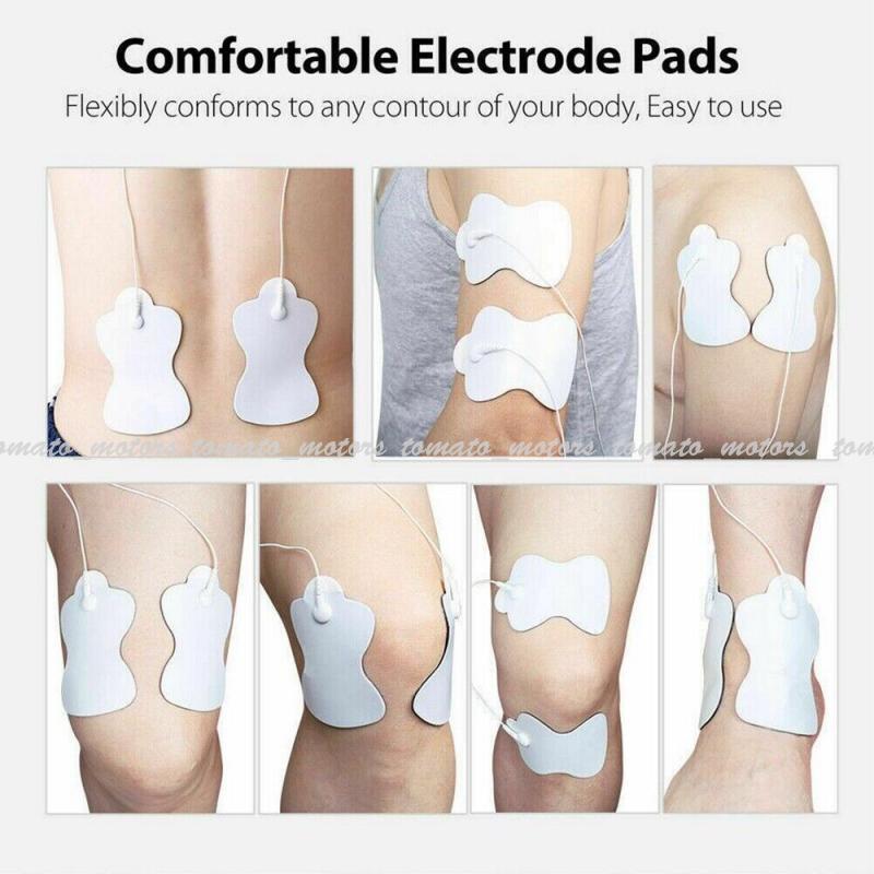 For Massager & Electrode Pads TENS Unit 50PCS Snap On Replacement Pads US