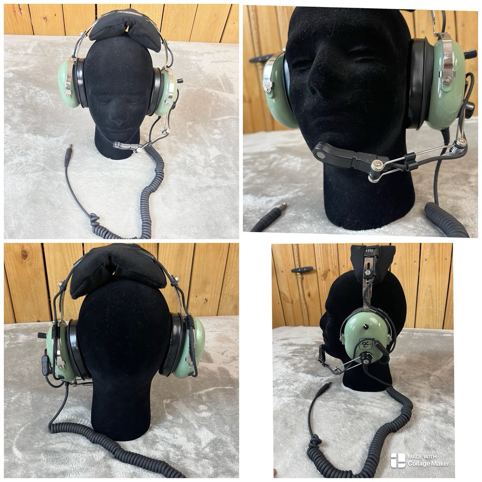 David Clark H10-76 - Military Spec Aviation Headset - Comfort Gel Ear Seals