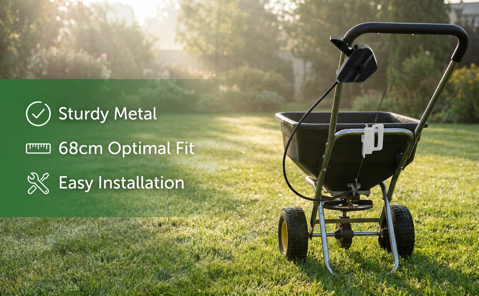 Control Cable for Lawn Spreader 49447 Reliable Easy to Install Professional