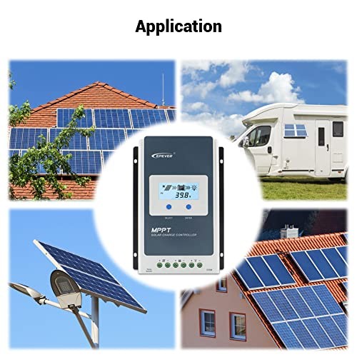 20A Solar Charge Controller MPPT 12V / 24V Auto Max.PV 100V Input 20.0