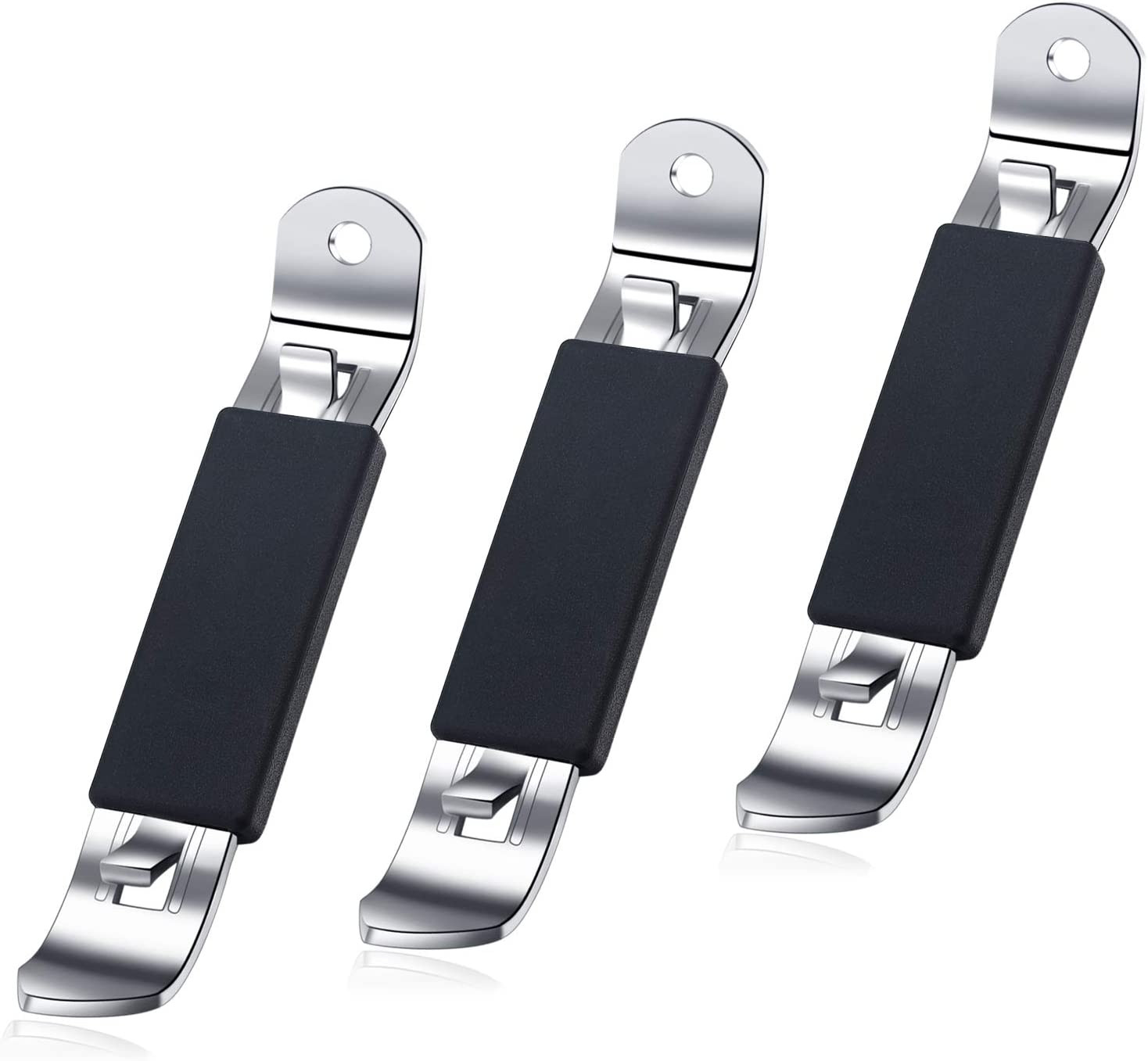 3 Pieces Magnetic Bottle Openers Can Opener Classic Beer Opener Stainless Steel