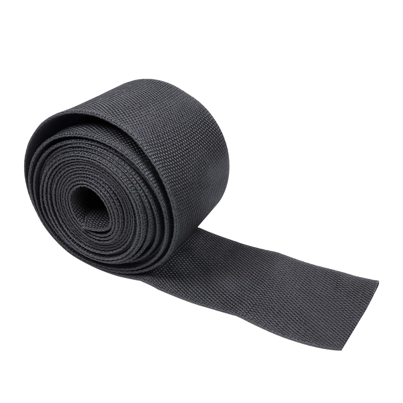 BuyUneed 2:1 Heat Shrink Braided Sleeving Fabric Tubing Wiring Harness 1" ID