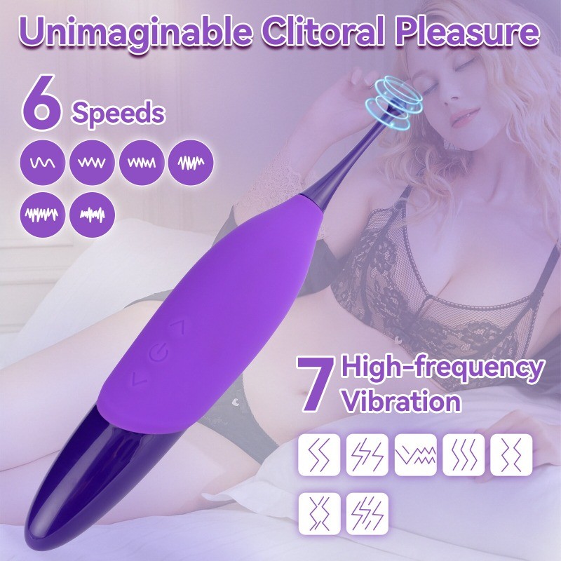 Waterproof-Silicone-Vibrator-Licking-Women-Massager-Multi-speed-USB Rechargeable