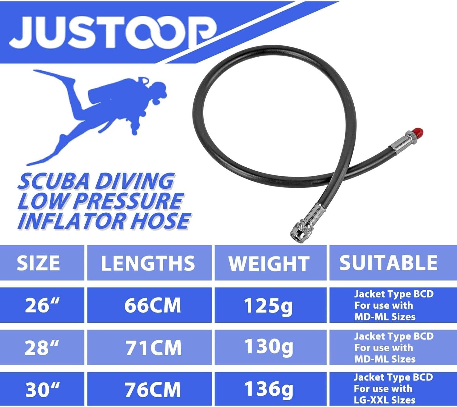 Scuba Diving Low Pressure Hose