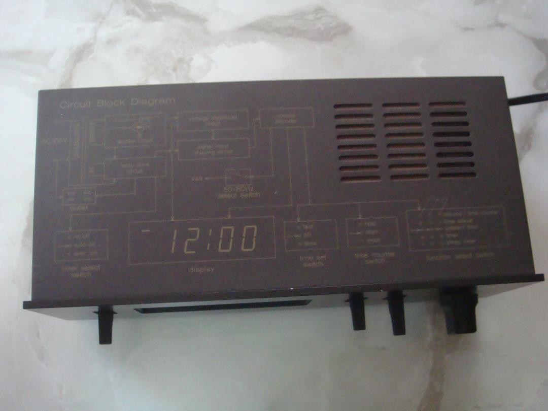 Working National Audio Timer TE903