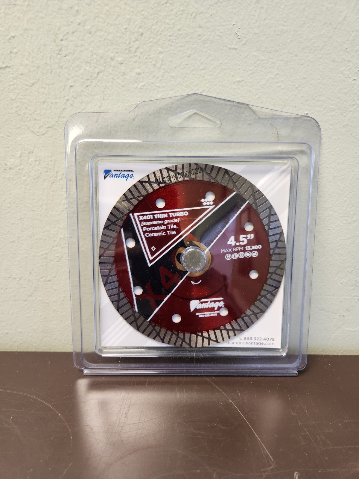 Diamond Vantage - X401 THIN TURBO porcelain (dry) SUPREME BLADE