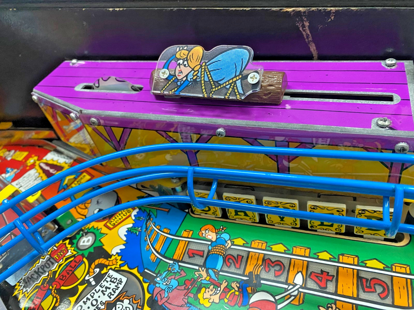 Rocky and Bullwinkle Pinball Nell Motor