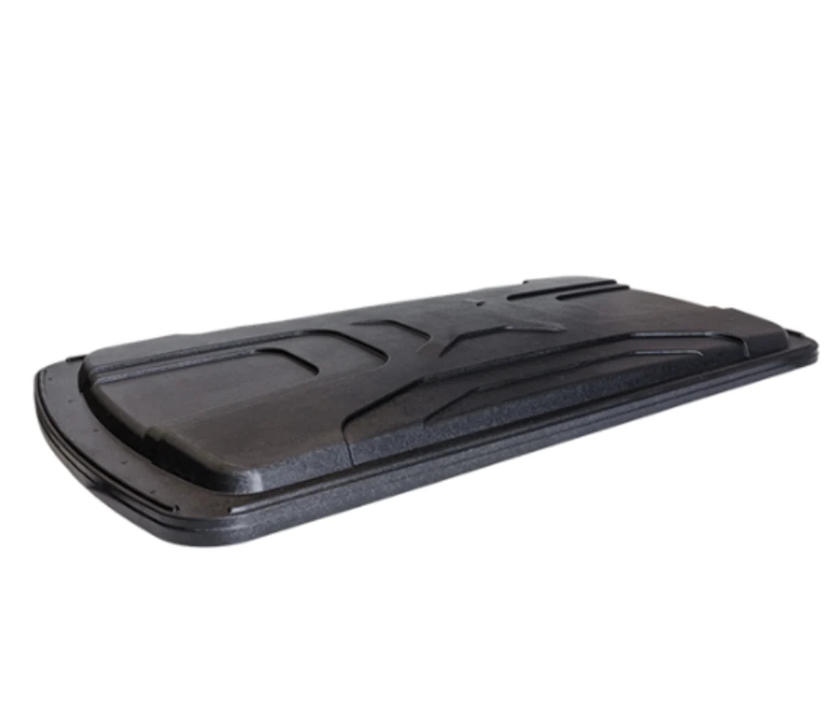84" Golf Cart Extended Canopy Roof Top - Black (4-Passenger)