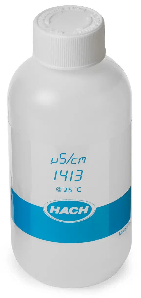 Hach Conductivity Standard Solution, 1413 µS/cm, KCl, 250mL