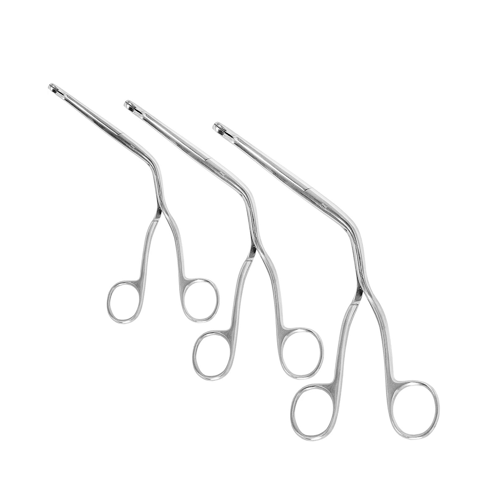 3 Pcs Magill Forceps EMT 6", 8" & 10" ENT Anesthesia Surgical Instruments