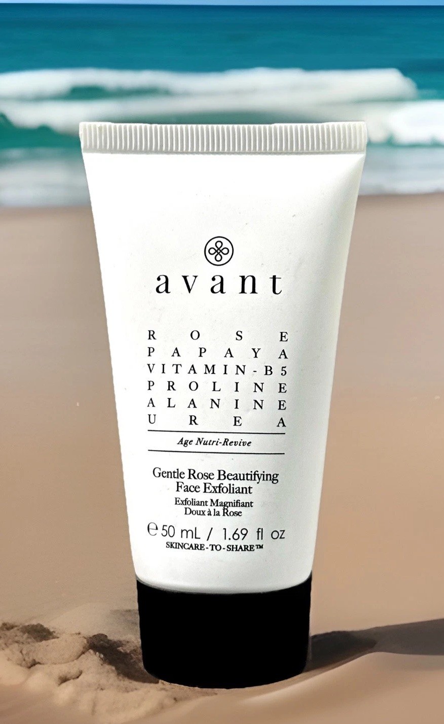 AVANT SKINCARE Gentle Rose Face Exfoliant 1.69 fl oz BRAND NEW SEALED REG.$109