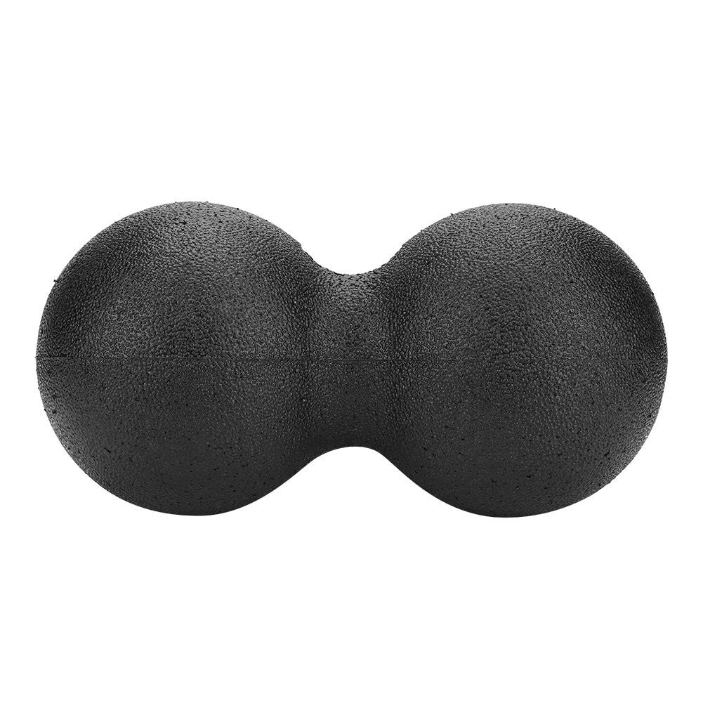 Sunicon Peanut Massage Ball Roller, 24 * 12cm EPP 24x12cm double balls, Black