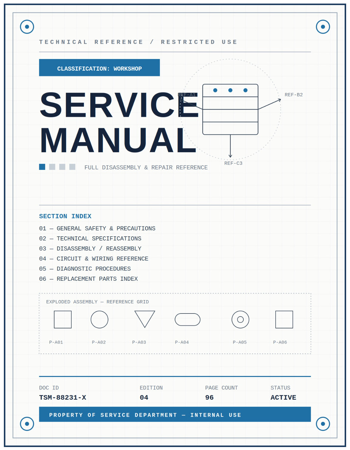 radio shack TRS-80 hard disk service manual 26-4152/3/5/6