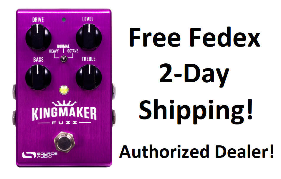 New Source Audio SA245 Kingmaker Fuzz One Series Guitar Effects Pedal