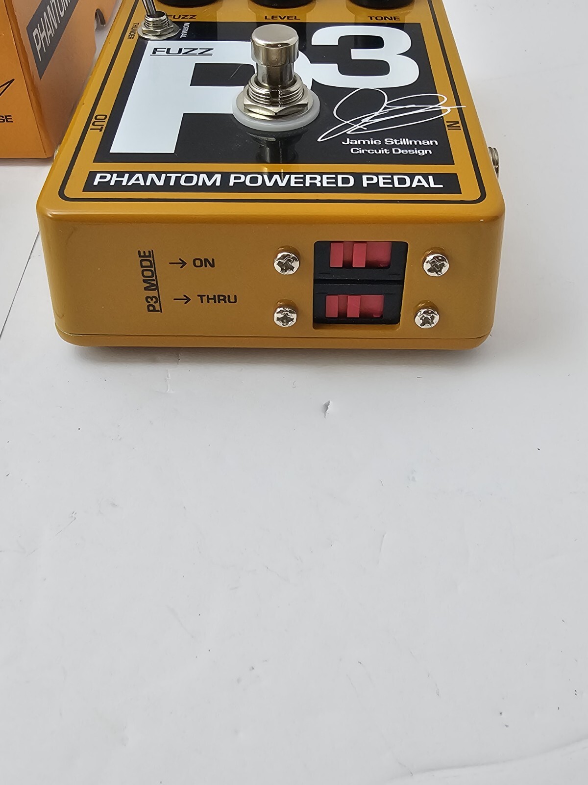 DC Voltage P3 Fuzz Jamie Stillman Phantom Powered Rare Guitar Effect Pedal