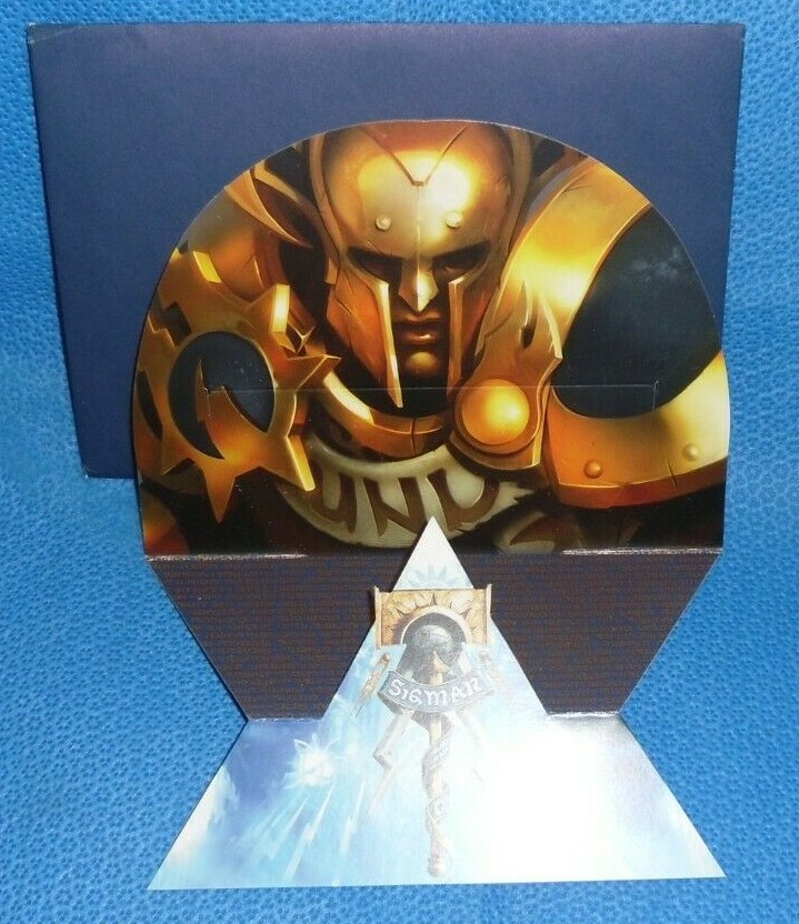 Warhammer Age of Sigmar Holiday / Christmas Card - Stormcast Eternal GW Promo