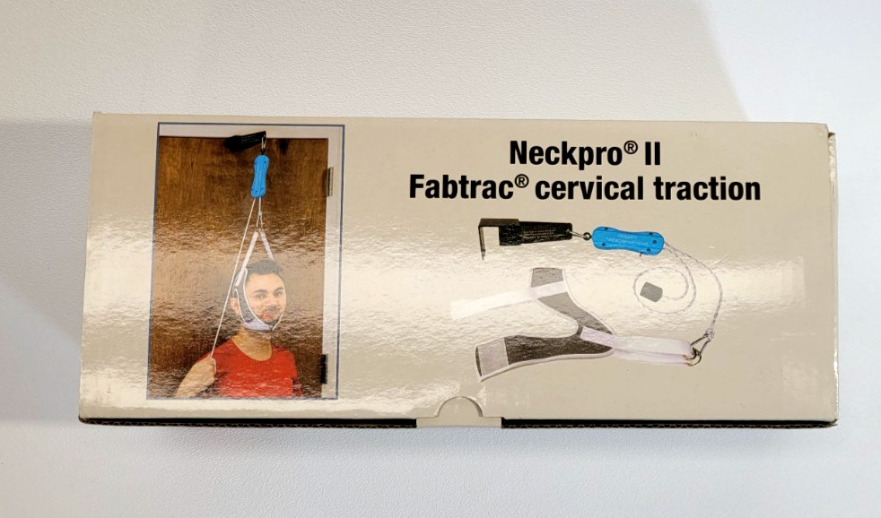 NeckPro with Adjustable Bracket Overdoor Traction Device Stress Tension Relief