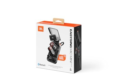 JBL EasySing Mic Mini Duo Compact Wireless Microphone Black JBLESMICMINIDUO FS