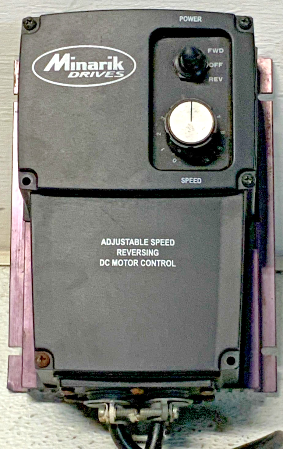 Minarik Drives MC10-R Adjustable Speed Reversing DC Motor Controller 115V 73C