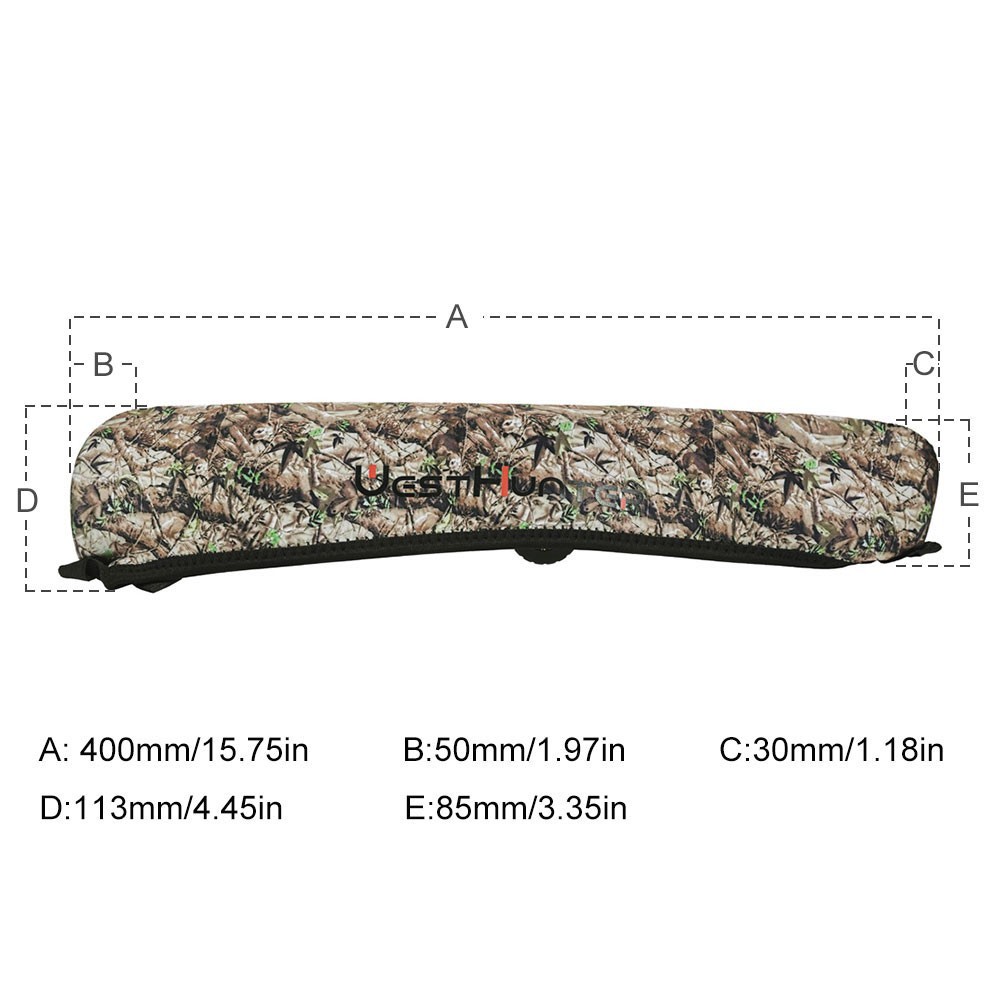 Camouflag Scope Covers Packaging Bag Optic Scope Lens Protector Waterproof 3pcs