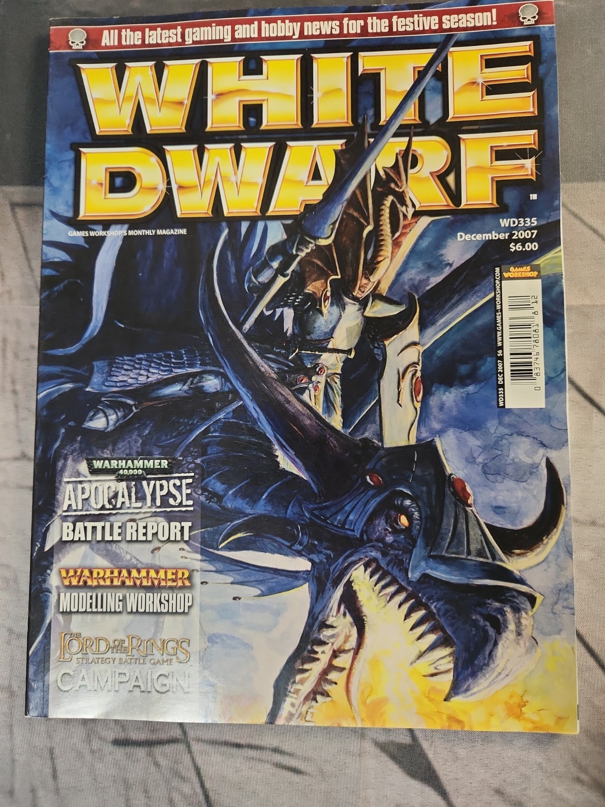 White Dwarf Magazine Lot Issues 330-339