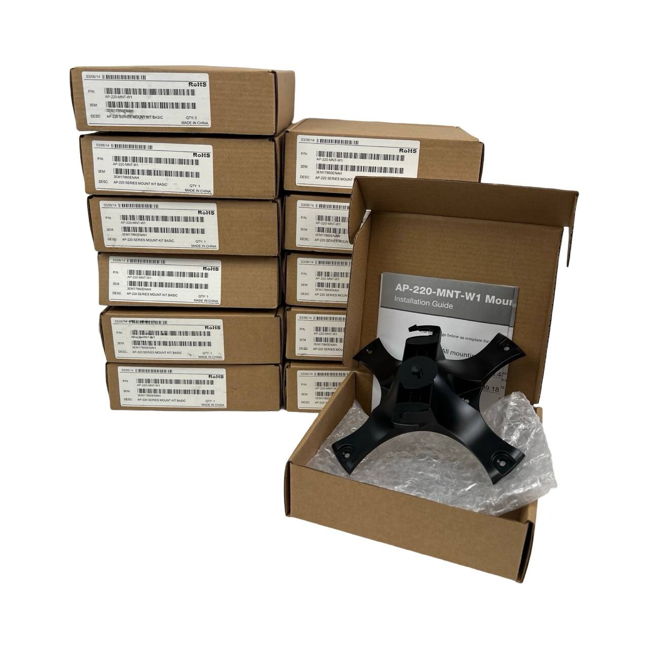 Lot 12x Aruba AP-220-MNT-W1 Mount Bracket for Wireless Access Point NEW in Box
