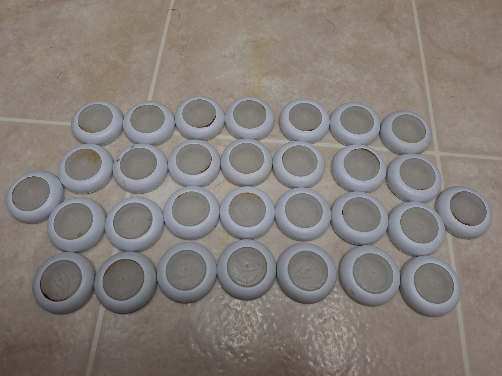(30) Knock Off Glow In The Dark Vortex Foam Discs