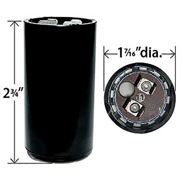 56-70 uF/MFD 220-250 VAC Start Capacitor replaces NGM 61B1D220056NCNG 11943