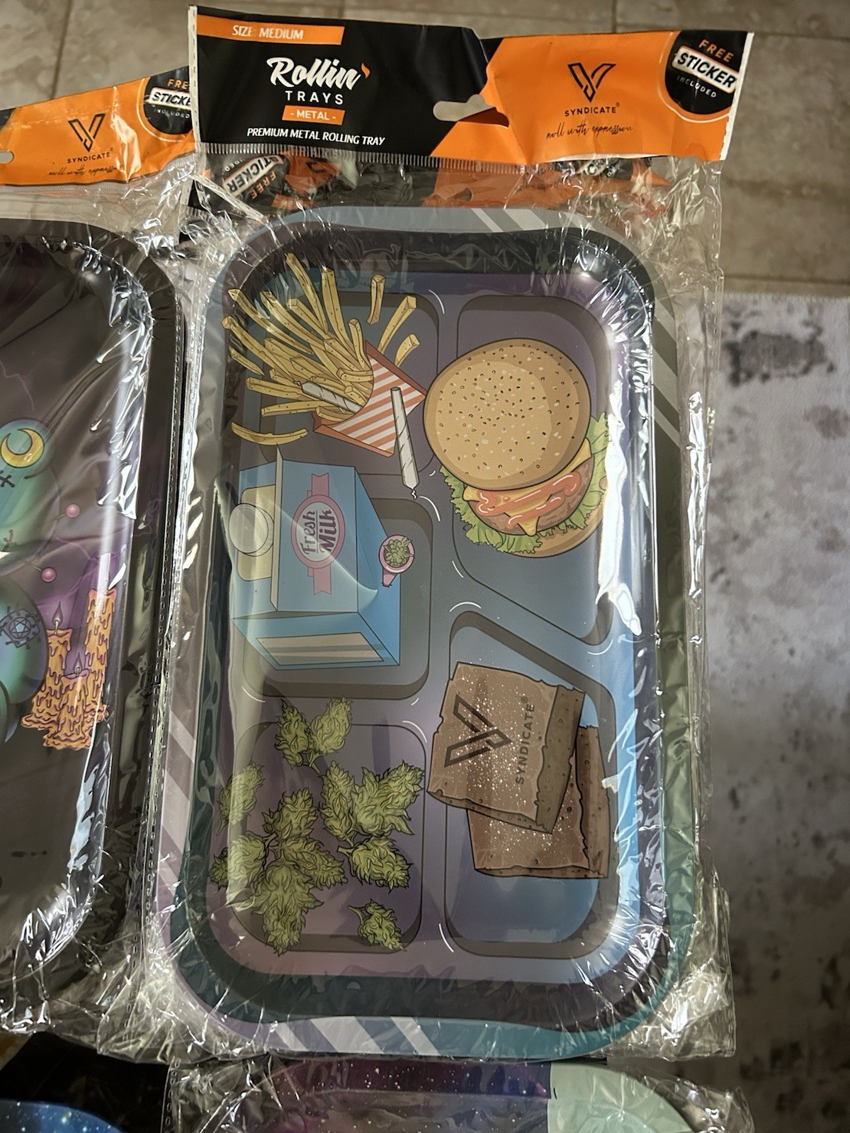 Lot of 20 Rolling Tray Bundle Various Sizes and Styles