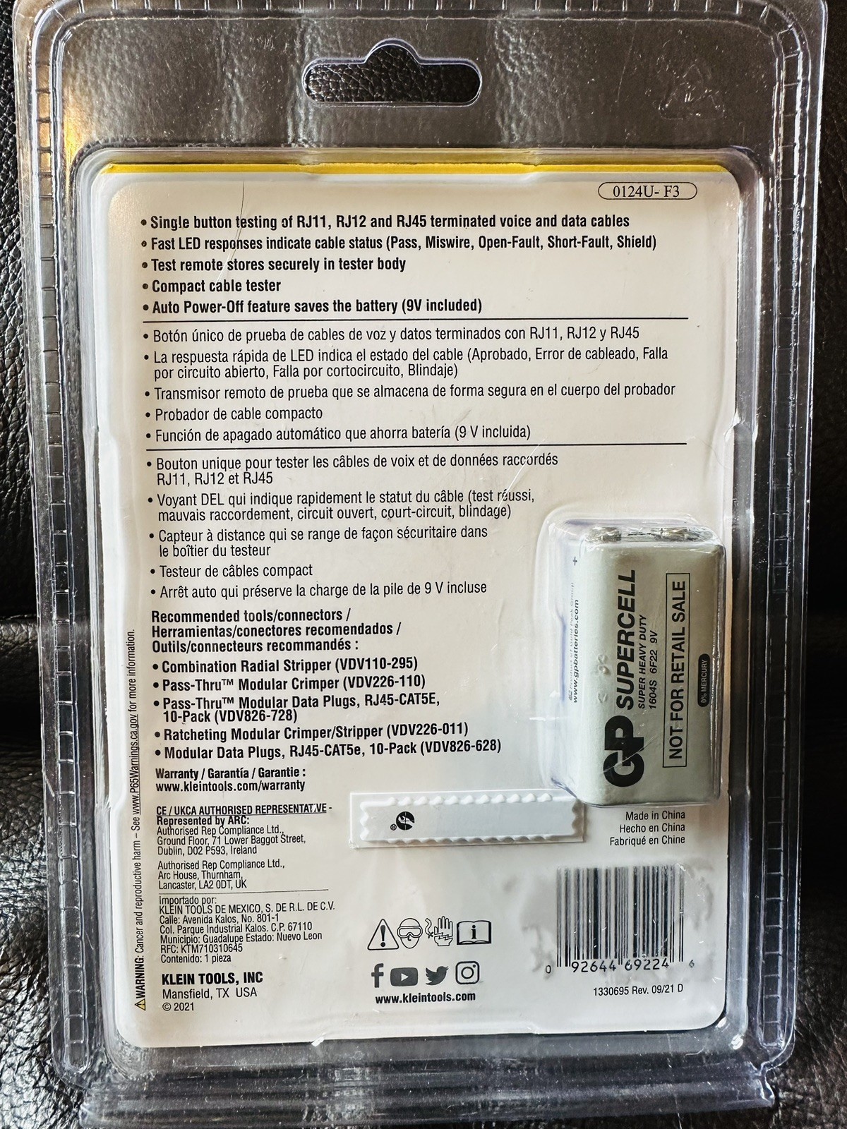 Klein Tools Data Cable Tester VDV526-100 LAN Explorer w/ Remote New Sealed