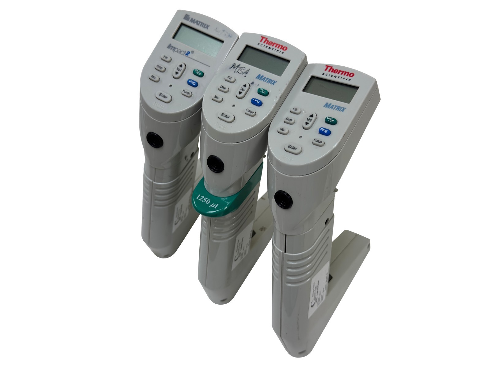 Lot 3 ThermoFisher Matrix Impact2 MTSA Electronic Repeat Pipette