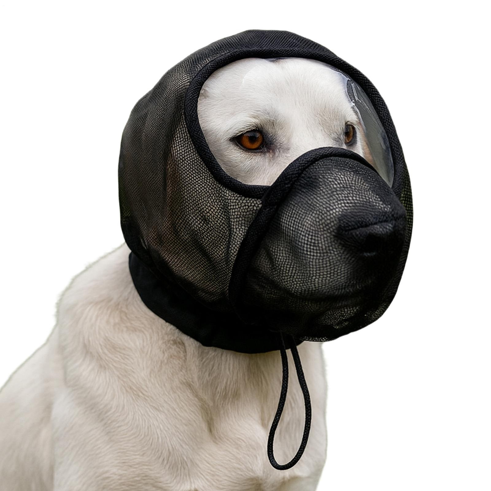 1x Dog Muzzle Mouth Cover Anti Bite Barking Chewing Mesh Mask Breathable Muzzle