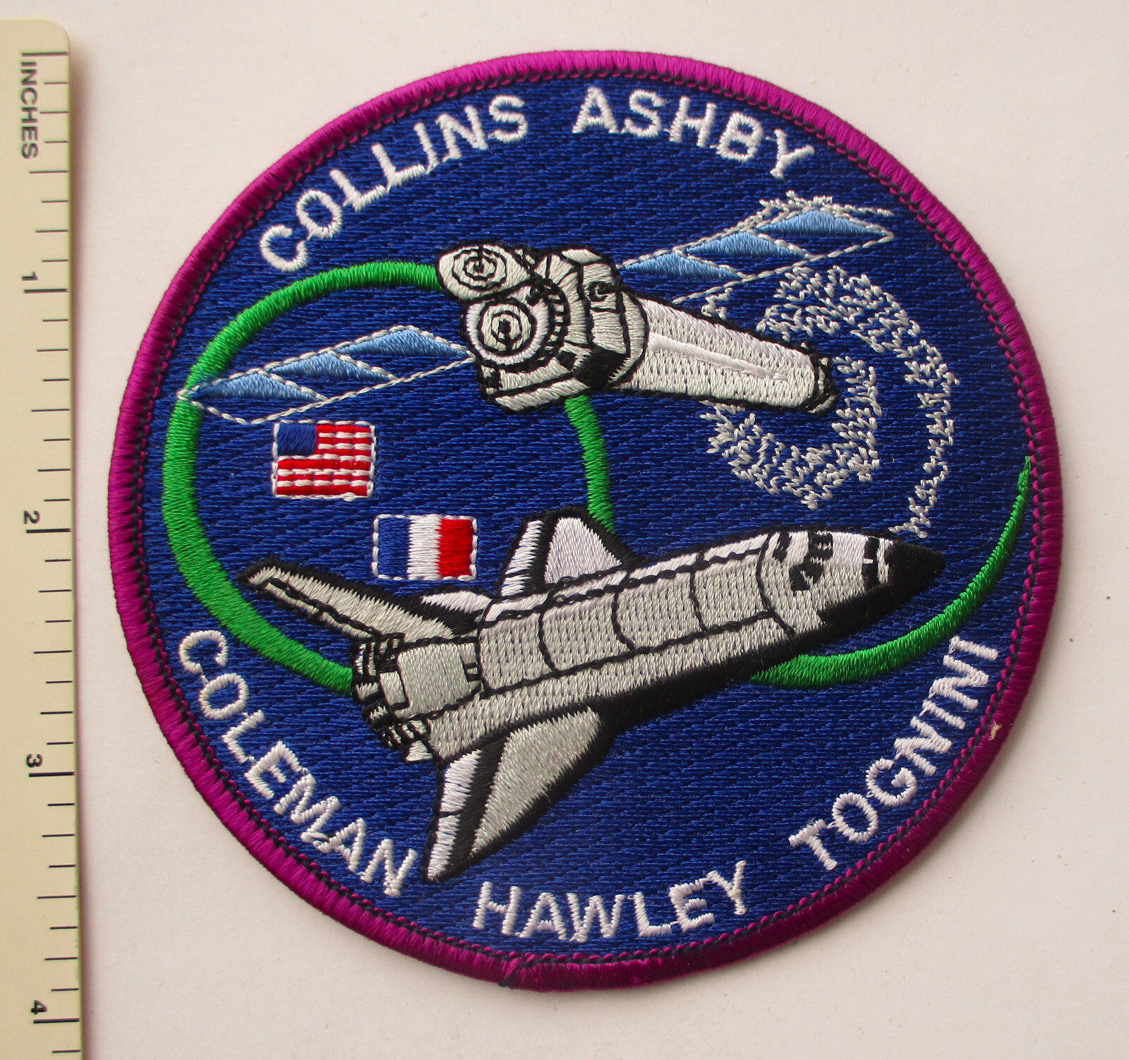 NASA STS-93 SPACE SHUTTLE PROGRAM MISSION PATCH
