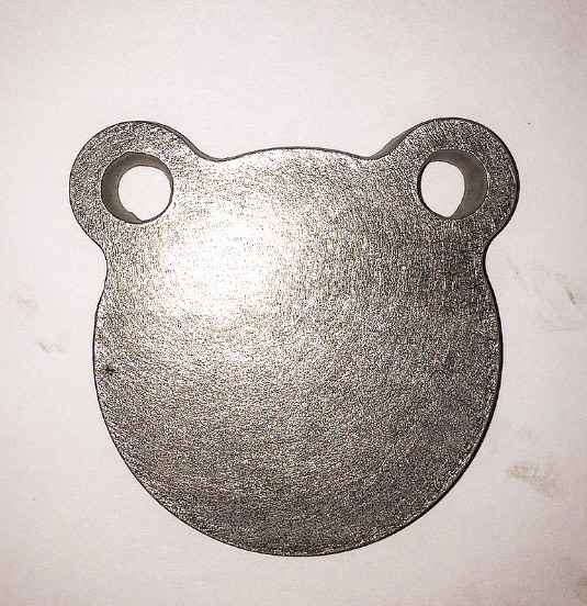 AR500 Steel Target Gong 1/2" X 3"