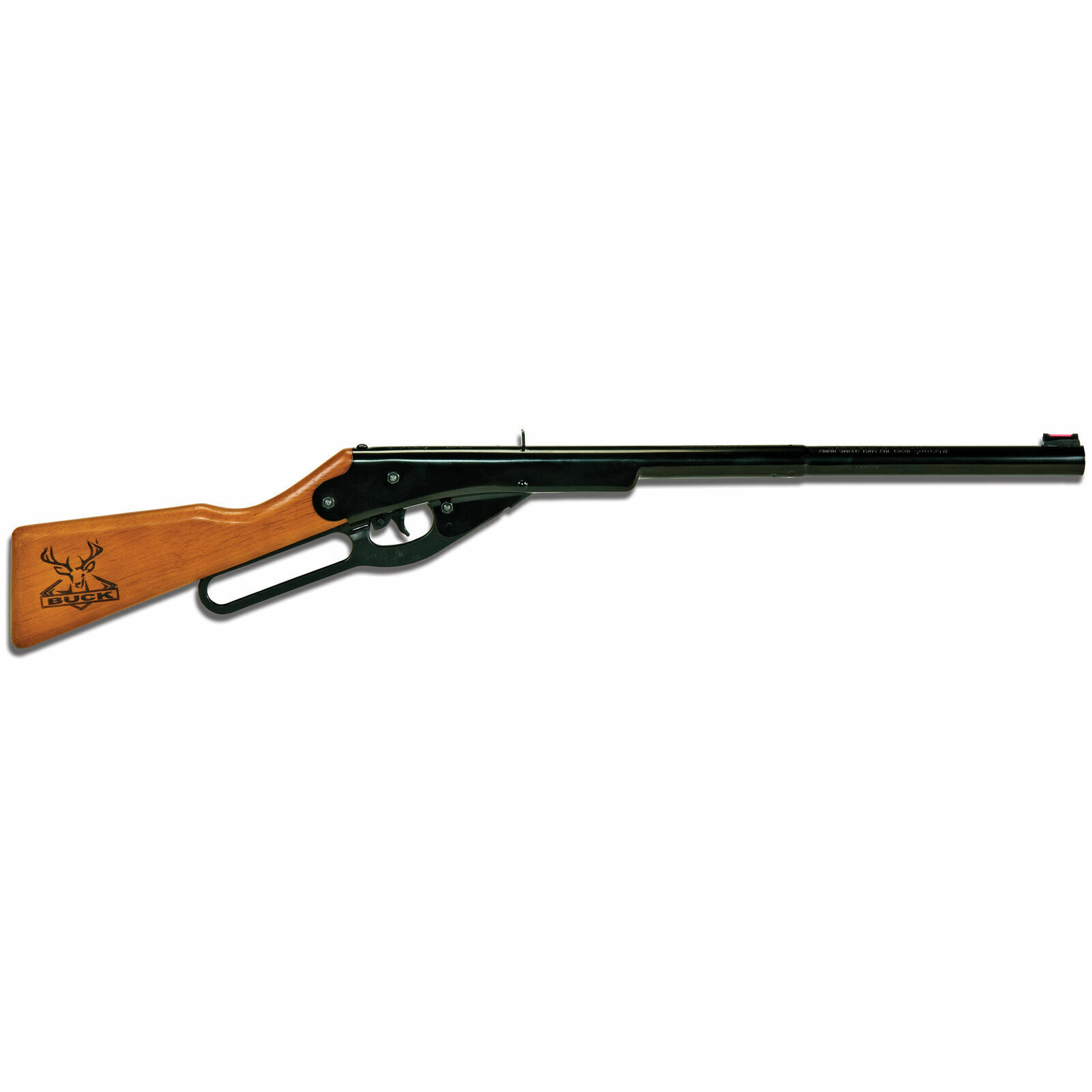 Daisy Buck 105 Air Rifle .177 BB Wood Stock Lever Action 400 Shot 350 fps Airgun