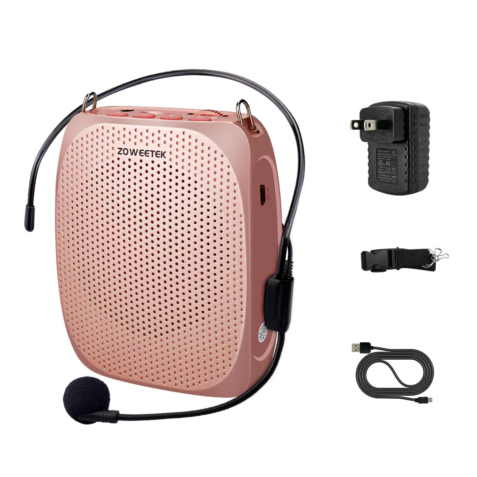Voice Amplifier for Teachers, Original Personal Voice Amplifier, Work of 12 h...
