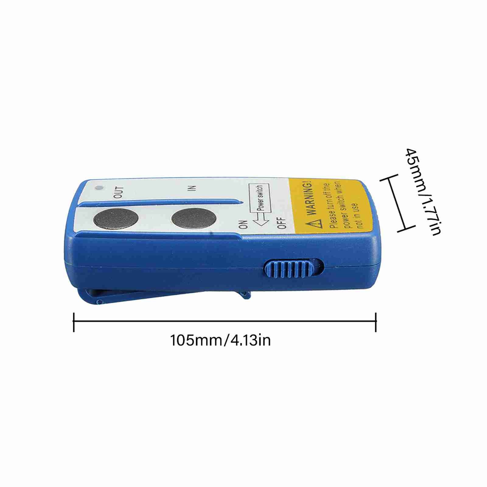 Universal 12V 50ft Wireless Console Winch Remote Control Kit For ATV RUFF
