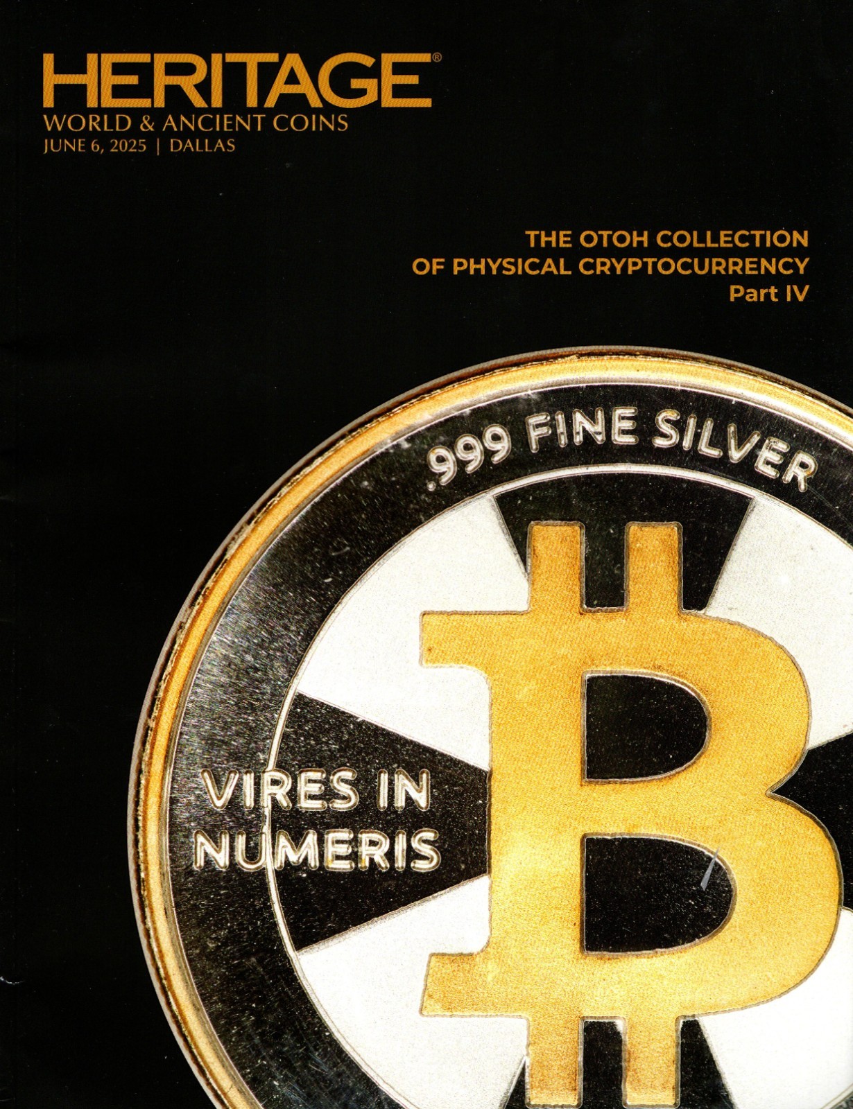 HERITAGE AUCTIONS ALTERNATIVE CURRENCY COINS (SEE PHOTOS)