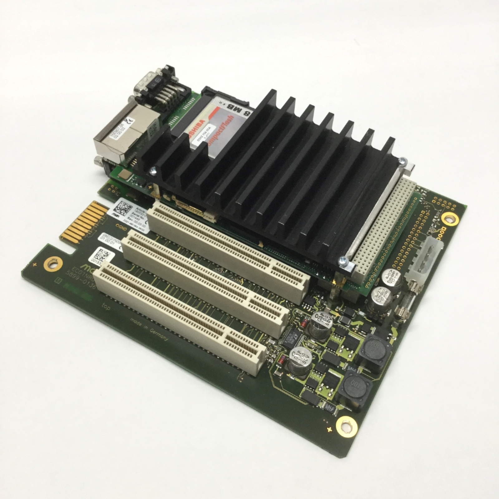Staubli 180032-01 CS8C Robot Controller CPU/Compact Flash Drive Board 128MB
